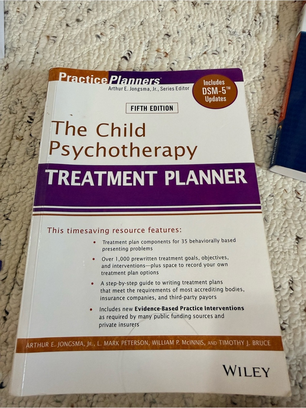 the child psychotherapy treatment planner 5th edition dsm-5 wiley